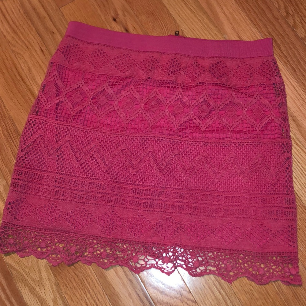 American Eagle coral skirt